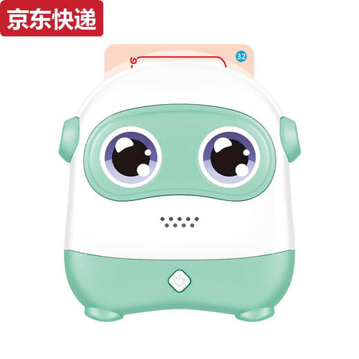 Sweet Miaomiao Amazon Card de Ilustración Máquina de educación temprana Niños Iluminación Ilustración China e Inglés Máquina de aprendizaje bilingüe Juguetes Exportación VERDE 220 Contenido de tarjeta