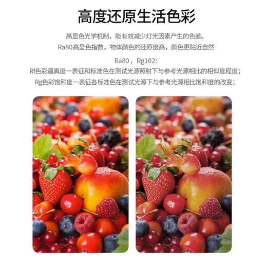 Foshan Lighting (FSL) LED downlight 3-inch 6W embedded aluminum ceiling light downlight silver edge opening 90-100mm white light (6500K)