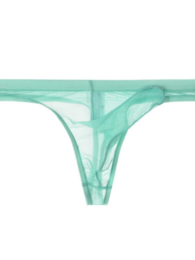 Shop Box Gun Bullet getrennt Tanga Männer Mesh transparente Männer atmungsaktiv sexy Elefant Koffer Nackt Unterwäsche weiß XL