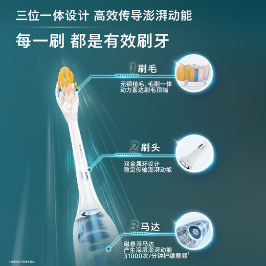 Philips Electric Toothbrush Diamond 9 Series Professional Cleaning and Tooth Care Couple Gift for Men's Birthday Gift Cherry Blossom Pink