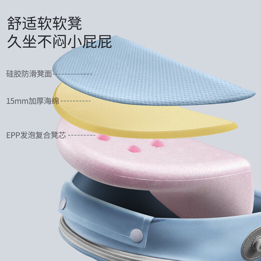 
Budou Mom Factory Spot Baby Strap Waist Stool Children's Four Seasons Universal Baby Holding Artifact Multifunctional Front Cas Blue (Four Seasons Universal Comfort Style