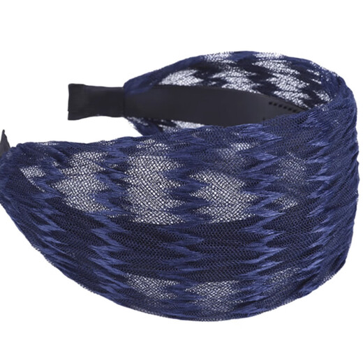 Tianzhu Pavilion Hairdresses for Covering Gray Hair Daily Wear Summer Mesh Hair Hoops Women's Hair Pressure Bandwidth Brown Color