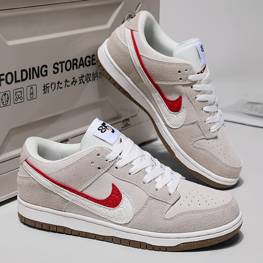 Putian AJ New Mens Shoes Dunk Low Top Sports and Casual Board Shoes Sulty Студенты мужчины и женские модные туфли модные пары 1699 Все белые 36