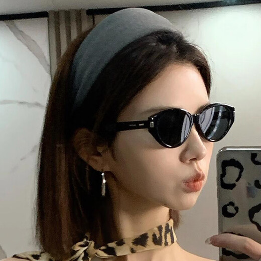 Idel-style wide-brimmed headband for women 2025 new autumn and winter high-ceiling high-end gray short hair headband wide hairband headwear F3616 French wide-brimmed headband