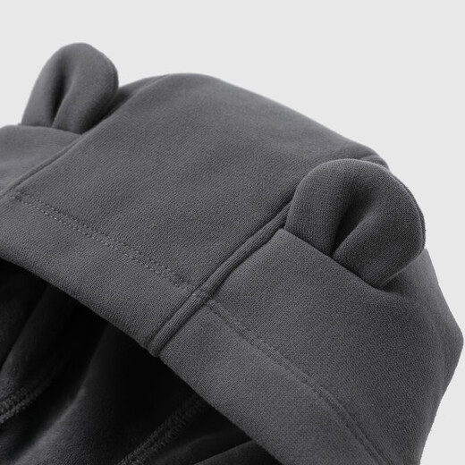 Gap Boys' 2025 Autumn New Logo Patch Embroidered Velvet Hooded Sweatshirt Children's Wear 804543