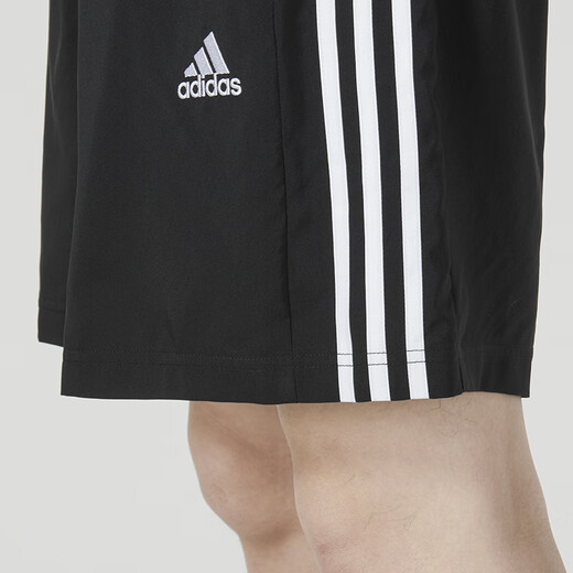 阿迪达斯 （adidas）短裤男夏季速干运动篮球裤跑步五分裤男IC1484 GK9988/针织款 S 120-135斤