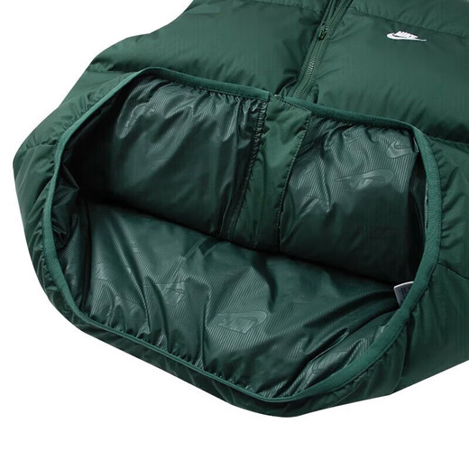 Nike (Nike) Offizielle Baumwollkleidung Herrenkleidung 2024 Winter neuer Outdoor-Laufanzug Windproof Weste Jacke FB7374-323 M 170 (Empfohlen 120-140jin [Jin gleich 0,5 kg]))