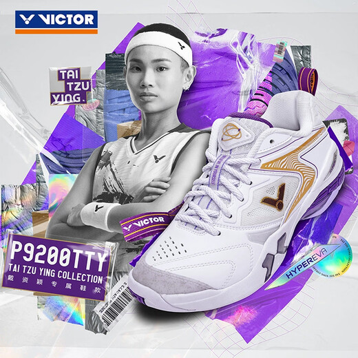 
Victor VICTOR Victor P8500 Second-generation Professional Badminton Shoes Anti-slip Shoes Shoes Ashan Hendra 9200TTY-A 37