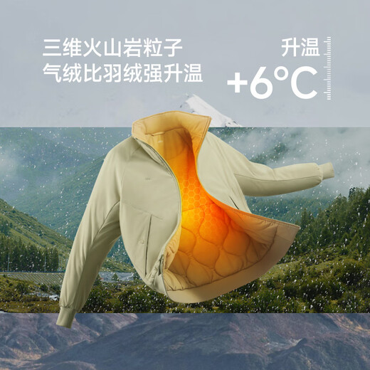 Beneunder jacket men's stand collar jacket cotton jacket air fleece jacket high elastic men's autumn clothing CL235 Mandu Black L