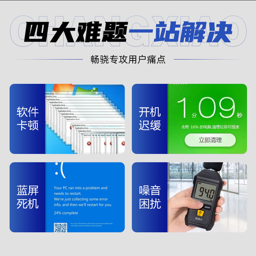 Changxiao Shangqi A National subsidy 20% desktop computer host commercial office home stand-alone machine (13th generation i7 13650HX 16G 512G WiFi)