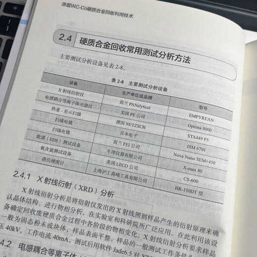 Genuine coated WC-Co cemented carbide recycling technology Kuang Haichu Machinery Industry Friend 9787111768272