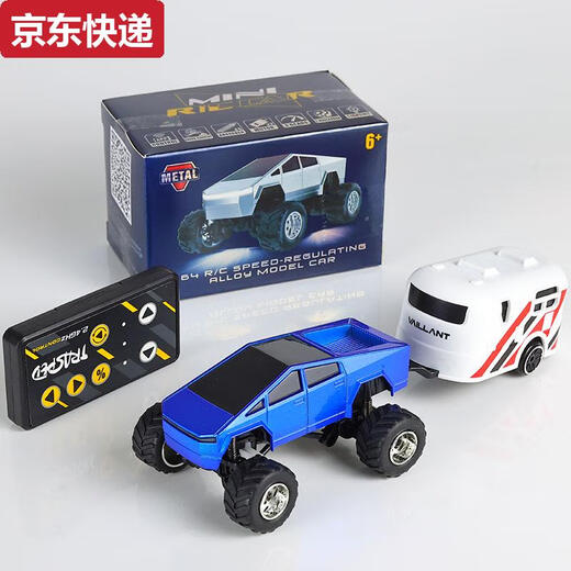 Tesla Bigfoot Car Boy RC Дистанционное управление сплав сплав Мини-внедорожник модель пикапов детской настольные компьютеры на рабочем столе Toy Car Dual Control Мобильный телефон 4-х колесной амортизатор.