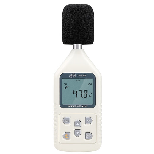 JPHZNB噪音仪数字分贝仪声级计噪声分贝测试仪广场环境噪音仪 GT1355A彩屏 充电款带存储/带软