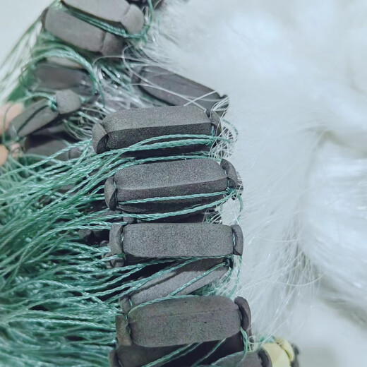 Soft silk three-layer floating net fish net sticky net 1.5 meters 2 meters 3 meters high new three-layer fishing net crucian carp sticky net hanging net 1.5 meters high 3 fingers white silk three-layer floating net 100 meters long