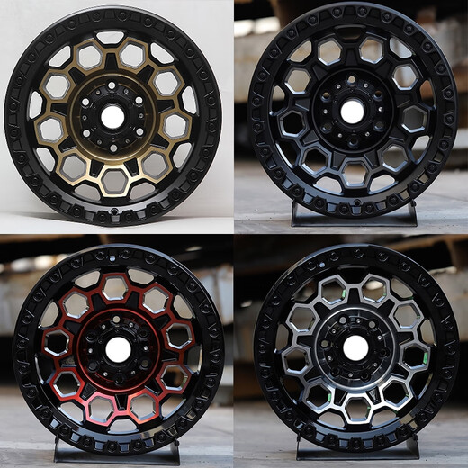 Yusenyi eignet sich für 16-Zoll-Mitsubishi Pajero V73 Modifizierte Chase H5 Cheetah Tank Navarra Offroad-Räder BJ40 Ringe 16 Zoll 6189-7148