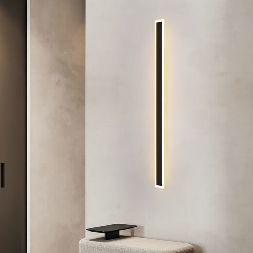 Huilide outdoor wall light waterproof aisle stair light long wall light outdoor balcony light door villa courtyard light J003 9227-[Rainproof model] 9227-120cm-neutral