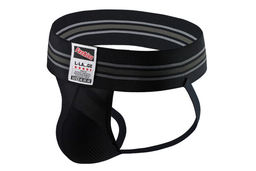 Men's Underwear Men's Thong Sexy Mesh Breathable Hollow Double Butt Breathable Pants Men's Trousers Black M