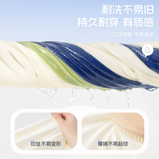 TonLion boys' pure cotton long-sleeved T-shirt spring and summer Hasso mandarin duck sleeve top medium and large children's contrasting color bottoming shirt gray purple 150