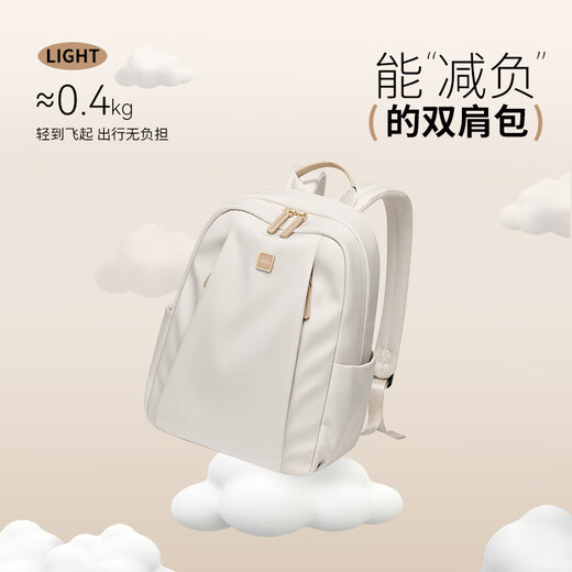 POLO双肩包女旅行大容量背包商务出差轻便书包休闲百搭背包