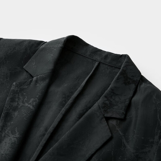 Tricolor Acetic Acid 2025 Autumn New Commuting Blazer Suit Temperament Simple Black M 160/84A