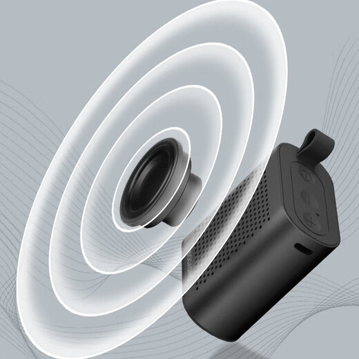 BOGASING National Subsidy Top List S6 Mini Portable Bluetooth Speaker Outdoor Small Audio Subwoofer Wireless Card Player Running Speaker Portable Small Steel Cannon Moonlight Gray 2 Speakers TWS Internet Version Official Standard