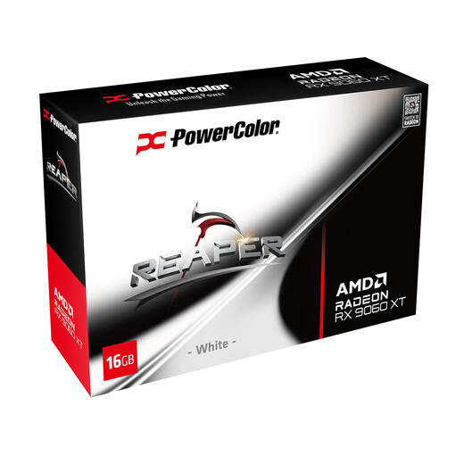 撼讯AMD RADEON RX 9060XT游荡者白 16G电竞游戏独立显卡台式机独显