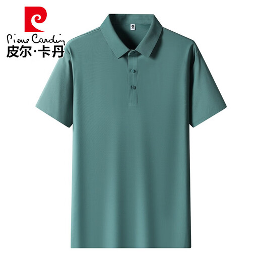Pier Cardin Perle Schnelles trockenes Polohemd Herren Eis Sense Summer Business Kurzarm nahtlos gepresstes Polo -Hemd Workwear Ice Seide T 12357 Flacher Mond M.