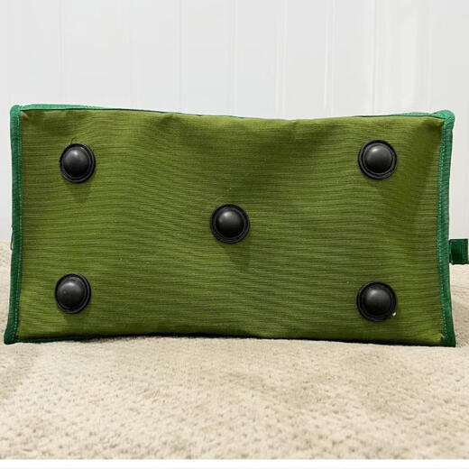 RSRDDY canvas portable tool bag, multi-functional repair large thickened tool bag, wear-resistant, portable, portable, small electrician, 15 inches