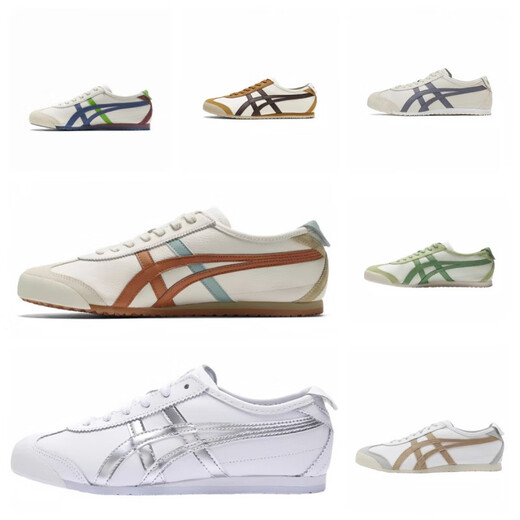 Putian Guihu onitsuktiger hommes et femmes paresseuses et femmes respirantes à bas niveau et femmes sportives Sports Chaussures décontractées 1183A693-101 42,5
