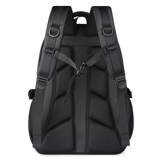 Edison Inventor Junior High School Schoolbag Schoolbag Male High School College Student Backpack Ridge Protection Burden Reduktion und Wasserspritztack 2557-1 Schwarz