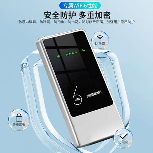 Huomeng portátil wifi inalámbrico 2025 nacional universal 5ghz flujo ilimitado power bank dos en uno oficial genuino sin tarjeta tres redes universal sin alquiler mensual wifi extraíble 10.000 mAh recargable - azul - 72 horas de duración de la batería 5Ghz