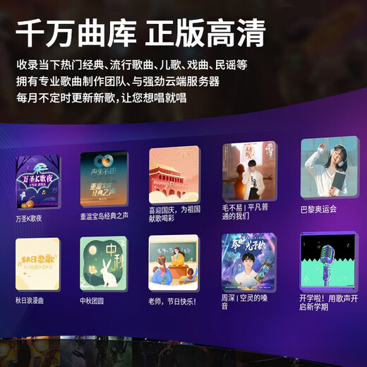 InonSandon Songwang Ornament Machine 2025 Neue Familie KTV Four-in-One-eingebaute Reverb All-in-One Karaok5-in-1 Jukebox 18,5-Zoll-Fünf-in-Eins-Verstärker 2TB