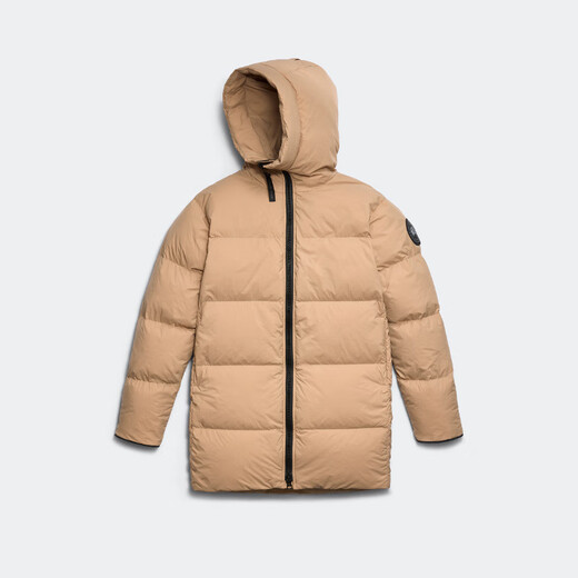 加拿大鹅（Canada Goose）Lawrence 男士黑标羽绒服派克大衣大鹅羽绒服 2801MB 1483 沙漠色 L