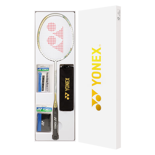 
YONEX Tianx ASTROX 9900A Badminton Racket High-value Carbon Fiber Ultra-light and Fighting Limited Platinum Gift Box 5U/G5 20 lbs (beginners) BG65