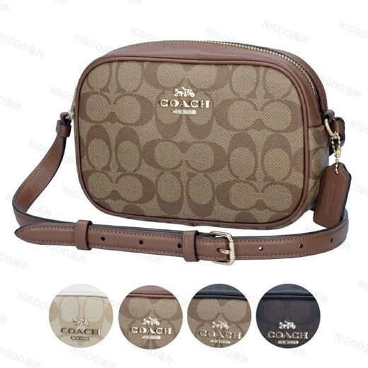 Coach women's bag women's shoulder bag Jamie small crossbody bag camera bag commuting small square bag C9926 Japan direct mail IME74 BEIGE/BROWN mini