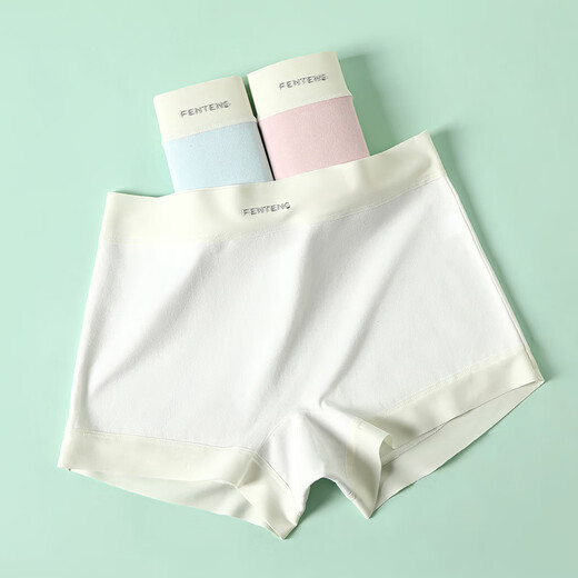 Ropa interior de fenten para mujeres 3 pares de pantalones dos usan 10a antibacteriano algodón puro puro cómodo