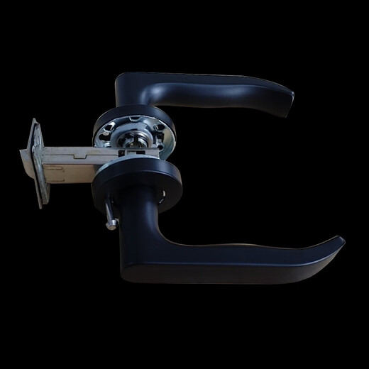 TLXT304 HEURDER ACIER 6070 Terbe diagonale simple pressant la salle de bain serrure de porte intérieure Pipe de porte bien échapper grand couvercle rond Lock sans clé 7029 Couleur de la salle de bain de la salle de bain