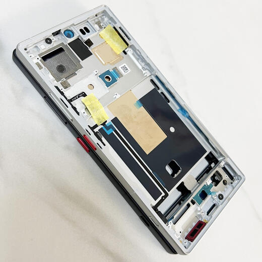 PUPAN ist für Nubia Z70ultra NX733J Mid-Frame Border Mobile-Handy-Hülle vor dem Bildschirm Z70ULTRANX733J MID-Frame mit Edge-0 geeignet
