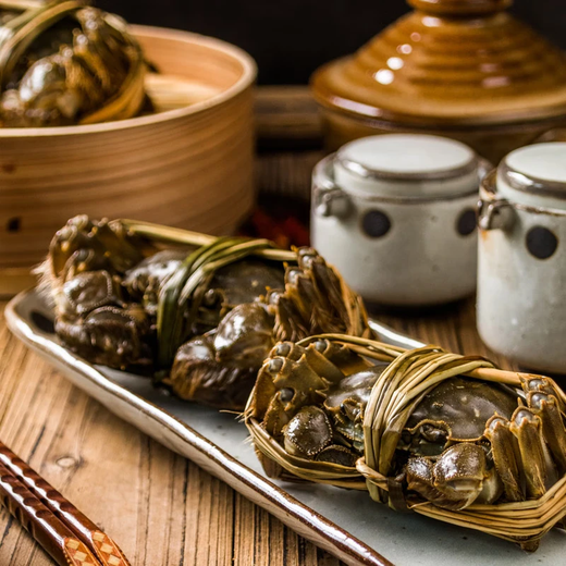 Live crabs, freshly picked hairy crabs from Xianjing, 4.5 taels of male crabs, 3.5 taels of female crabs, 4 pairs of 8 pieces, ropeless and full weight, crabs, straight from the source