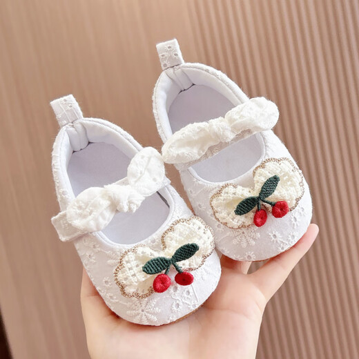 G.Duckids2025 Little Yellow Duck Frühling und Sommer Neue Prinzessinschuhe Weiche Sohle 0-1 Jahre alte Babyschuhe Kinderkinderkinder nicht Kleinkinder ohne Pink (Snowflake Shoes-Wanwanjie). 13 cm innere Länge [vorgeschlagener Dezember-18. Dezember