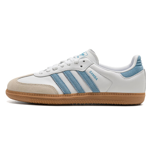 阿迪达斯 （adidas）三叶草女鞋 2025秋季新款运动鞋时尚复古T头鞋SAMBA OG W休闲鞋 JS1391 35.5