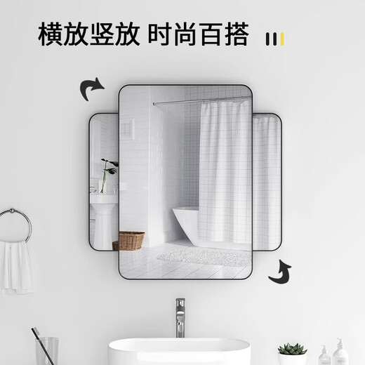 Huayinxuan Spiegel Ganzkörperspiegel Wandmontierter selbstklebender Ankleidespiegel Bodenspiegel Acryl Badezimmer High-Definition Wandmontierter Wandmontagespiegel