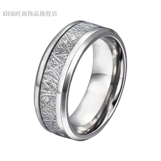 KHSK Old Phoenix 999 sterling silver pure silver trend ring rime pattern men's index finger ring couple temperament internet celebrity