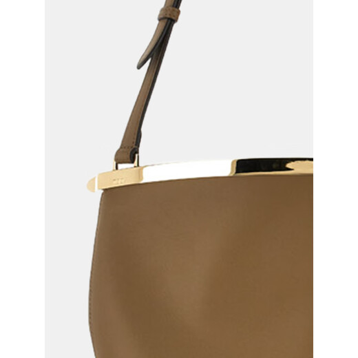 TOD'S【24期免息】官方2025新品女士 MAGENTA BAG小号皮革水桶包女包 棕色