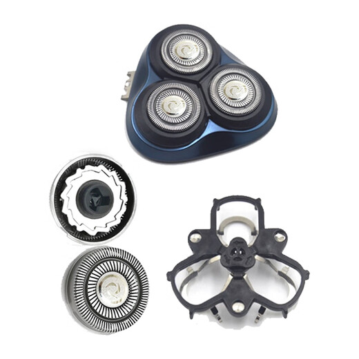 Original adapté pour le rasoir Feike FS926 Couteau Head FS927 Blade Net Razor Cover Bracket Accessoires FS9273 BLADE + 3 NETT DE COUTEAU +