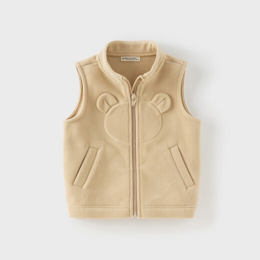 David Bella children's polar fleece vest girls anti-static vest boys baby outer wear autumn tops