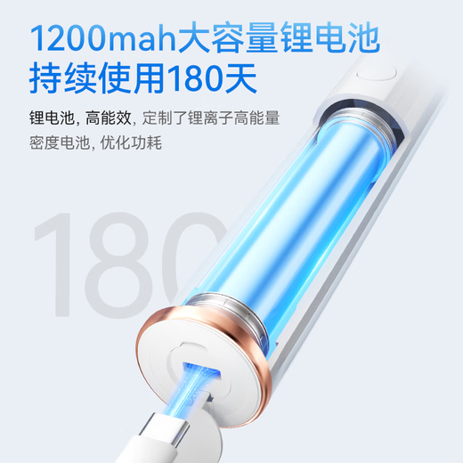 KONKA electric toothbrush adult model household magnetic levitation sonic electric soft bristle toothbrush rechargeable couple electric toothbrush soft mist blue 2 DuPont antibacterial soft brush heads