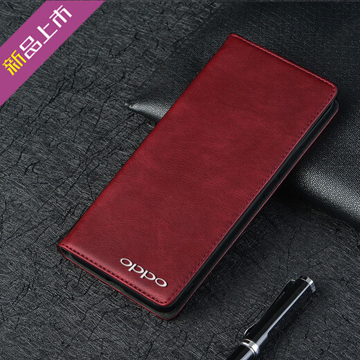 DGPZOPPO Reno14Pro手机壳新款真皮镜头全包防摔Reno14磁吸保护套翻盖皮套高档商务牛皮手机套男款女款 OPPOReno14  深棕色