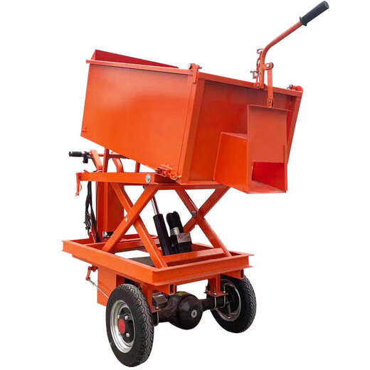 OTHER/other construction site secondary structure column pump special electric loading truck to pull mortar concrete hydraulic lifting hand push ash bucket truck high-equipped electric hydraulic lifting ash bucket truck (3.0 thick 60
