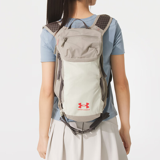 安德玛（Under Armour）男女双肩包 时尚简约大容量舒适背负休闲背包 1378411-203 OSFA